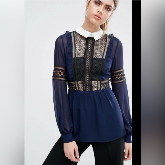 NEW! Self-Portrait Top - Picture 2 of 15